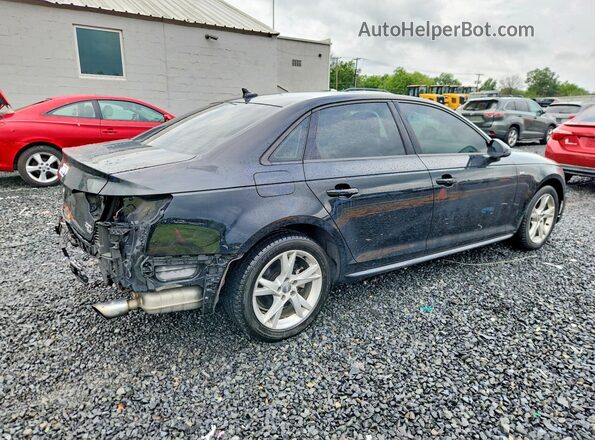 WAUKMAF46JN010501 2018 AUDI A4 Черный Задняя правая четверть