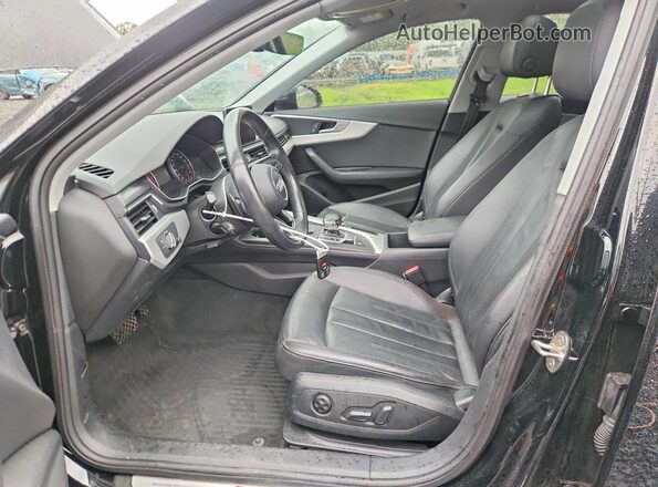 WAUKMAF46JN010501 2018 AUDI A4 Черный Вид салона спереди
