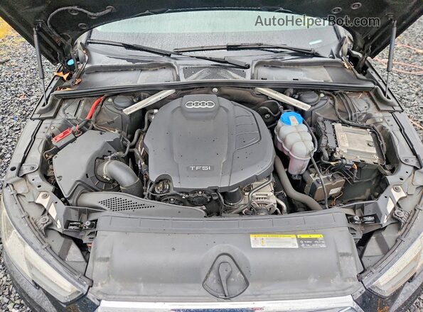 WAUKMAF46JN010501 2018 AUDI A4 Черный Вид задней части салона