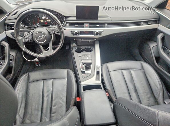 WAUKMAF46JN010501 2018 AUDI A4 Черный Вид панели приборов