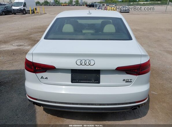 WAUKMAF49HN056110 2017 AUDI A4 Белый 