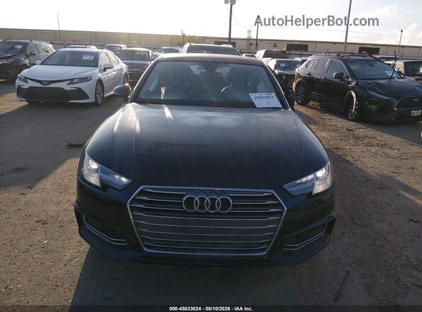 WAUKMAF49JN006538 2018 AUDI A4 Dark Blue Вид щитка приборов