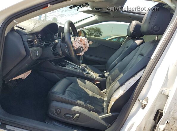 WAUKMAF4XJN019783 2018 AUDI A4 White Vista interior delantera
