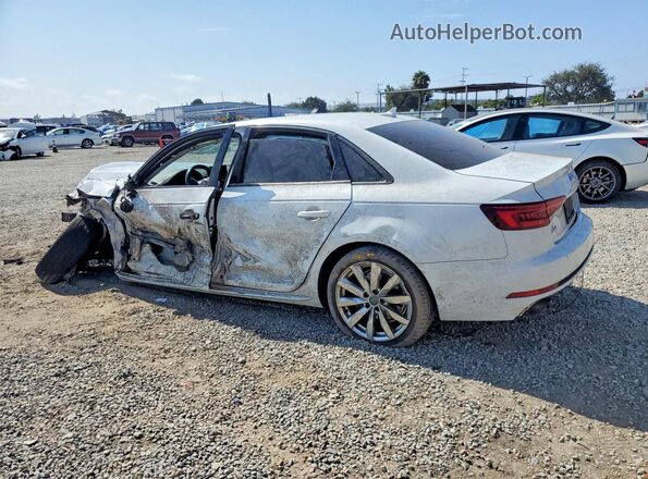 WAUKMAF4XJN019783 2018 AUDI A4 White Trasero izquierdo