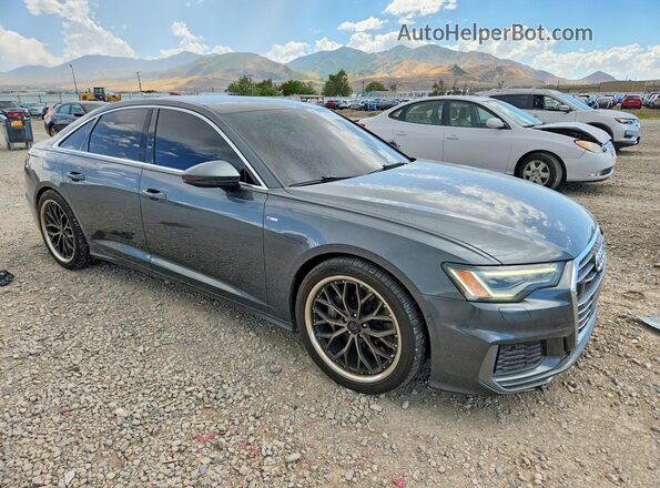 WAUL2AF22KN025975 2019 AUDI A6 Gray Przód prawy