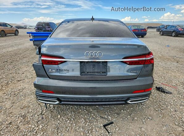 WAUL2AF22KN025975 2019 AUDI A6 Gray Widok z tyłu