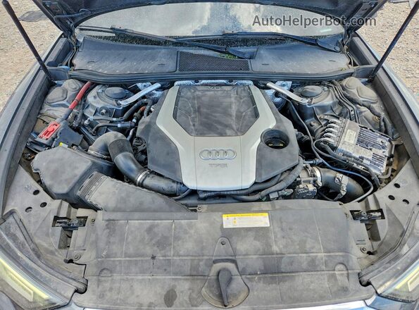 WAUL2AF22KN025975 2019 AUDI A6 Gray Widok wnętrza z tyłu