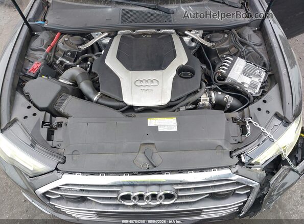 WAUL2AF22KN107916 2019 AUDI A6 Black Вид ззаду