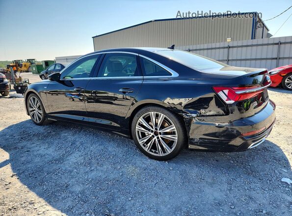 WAUL2AF23KN024317 2019 AUDI A6 Black Հետևի ձախ