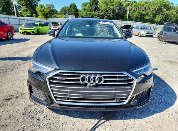 WAUL2AF23KN024317 2019 AUDI A6 Black Դիմացի տեսք