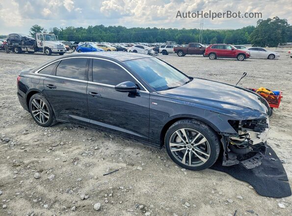 WAUL2AF23KN063733 2019 AUDI A6 Black Передня права чверть