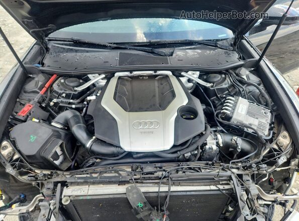 WAUL2AF23KN063733 2019 AUDI A6 Black Вид задньої частини салону
