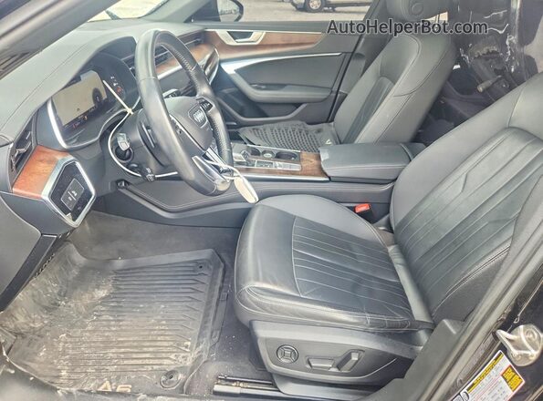 WAUL2AF23KN063733 2019 AUDI A6 Black Вид салону спереду