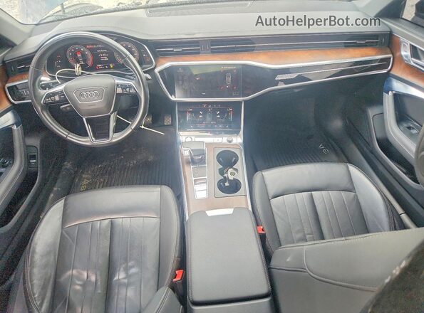 WAUL2AF23KN063733 2019 AUDI A6 Black Вид панелі приладів