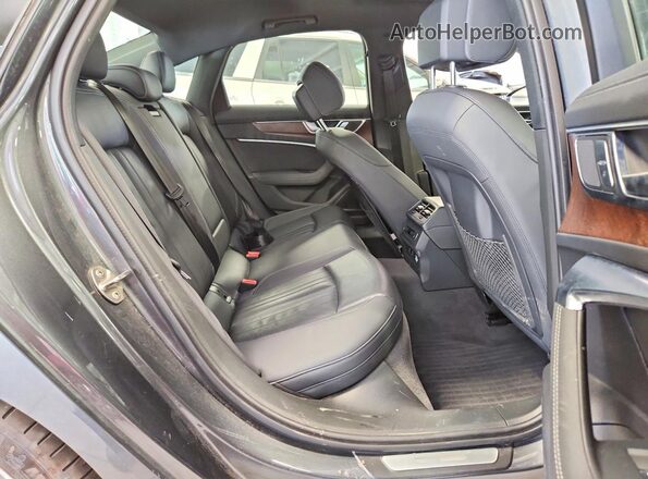 WAUL2AF23KN089278 2019 AUDI A6 Silver Widok tylnych siedzeń