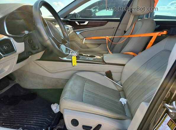 WAUL2AF24KN022169 2019 AUDI A6 Черный Вид салона спереди