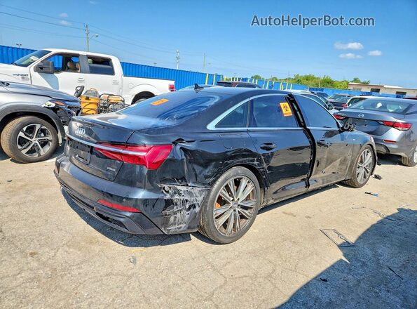 WAUL2AF24KN022169 2019 AUDI A6 Черный Задняя правая четверть
