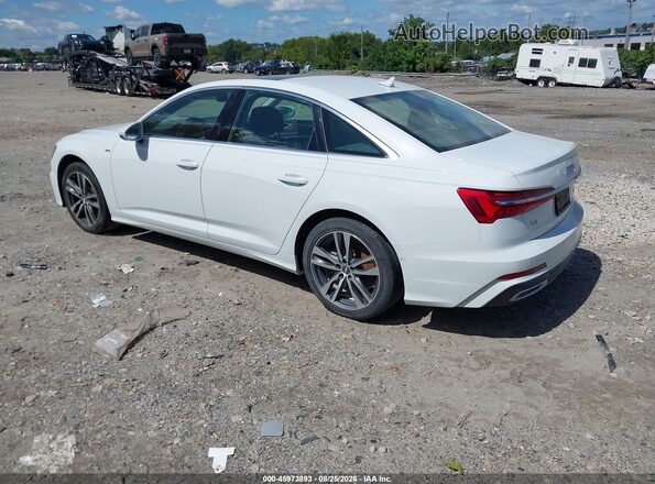 WAUL2AF25KN053656 2019 AUDI A6 White Trasero izquierdo