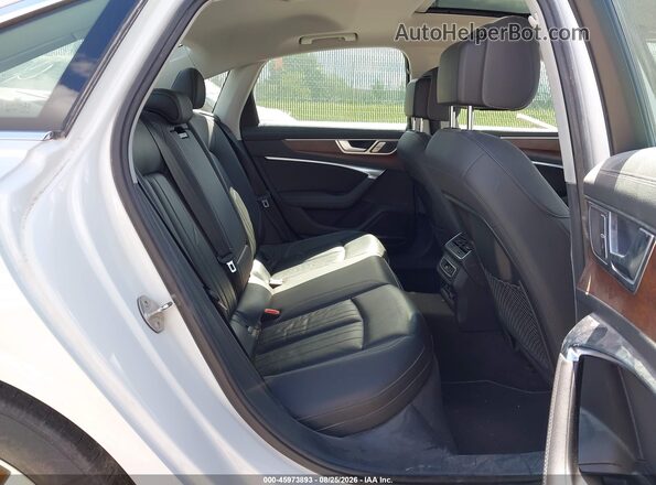WAUL2AF25KN053656 2019 AUDI A6 White Vista de la etiqueta del VIN