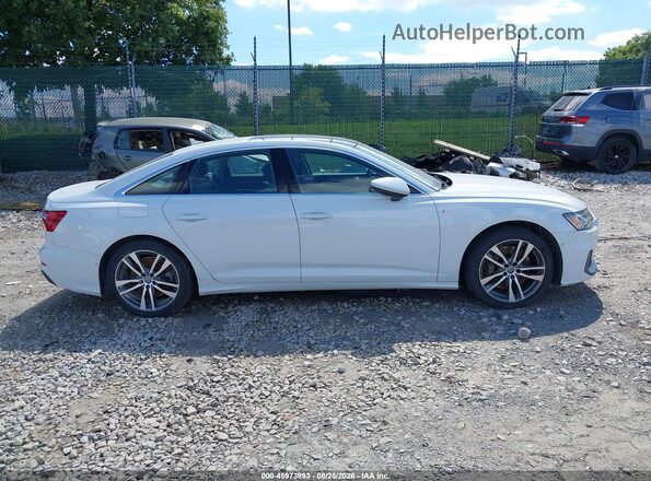 WAUL2AF25KN053656 2019 AUDI A6 White Vista interior trasera