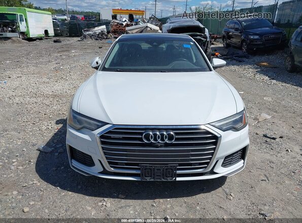 WAUL2AF25KN053656 2019 AUDI A6 White Vista del cuadro de instrumentos