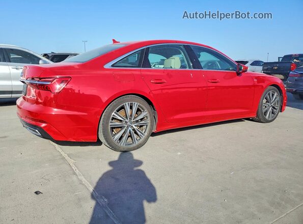 WAUL2AF25KN093171 2019 AUDI A6 Red Tył prawy