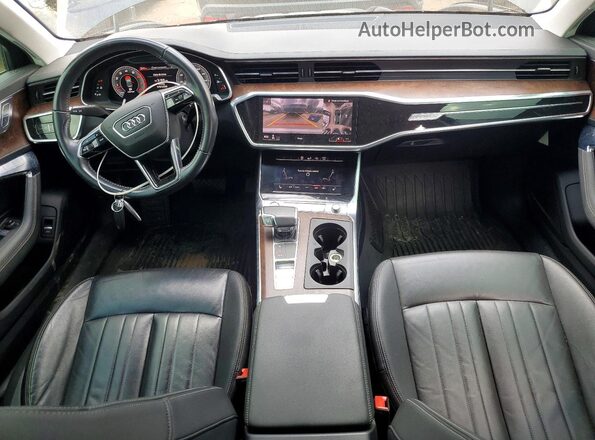 WAUL2AF25KN097012 2019 AUDI A6 Black Vista del salpicadero