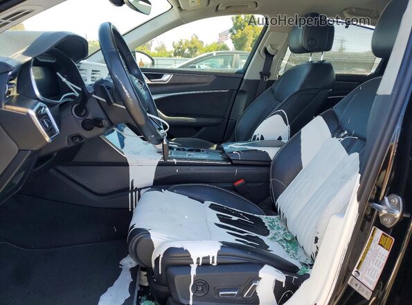 WAUL2AF27KN090188 2019 AUDI A6 Black Front interior view