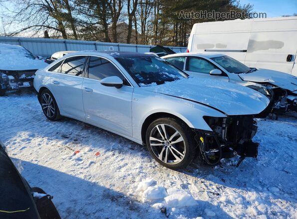 WAUL2AF29KN030459 2019 AUDI A6 White Առջևի աջ