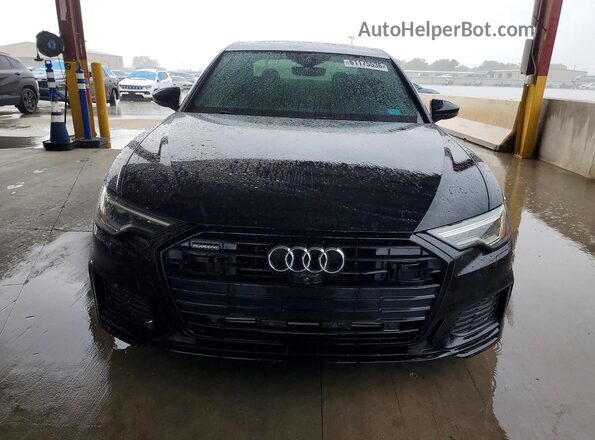 WAUL2AF29MN029945 2021 AUDI A6 Black Դիմացի տեսք