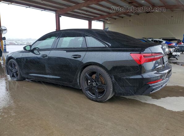 WAUL2AF29MN029945 2021 AUDI A6 Black Հետևի ձախ