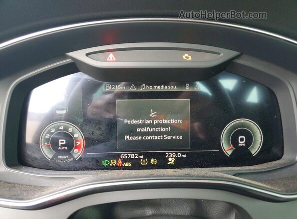 WAUL2AF29MN029945 2021 AUDI A6 Black Սարքավորումների վահանակի տեսք