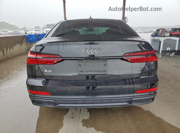 WAUL2AF29MN029945 2021 AUDI A6 Black Հետևի տեսք