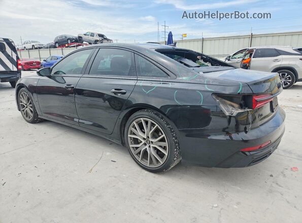 WAUL2BF24NN023414 2022 AUDI A6 Black Trasero izquierdo