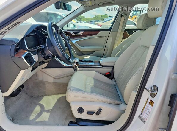 WAUL2BF24NN046031 2022 AUDI A6 White Вид салону спереду