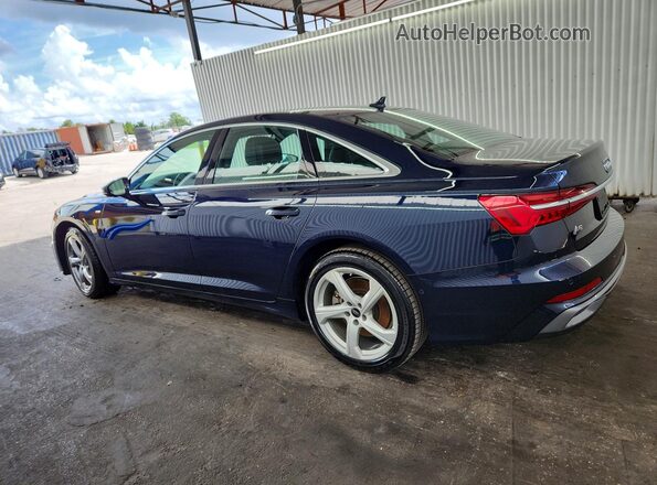 WAUL2BF24RN055463 2024 AUDI A6 Blue Հետևի ձախ