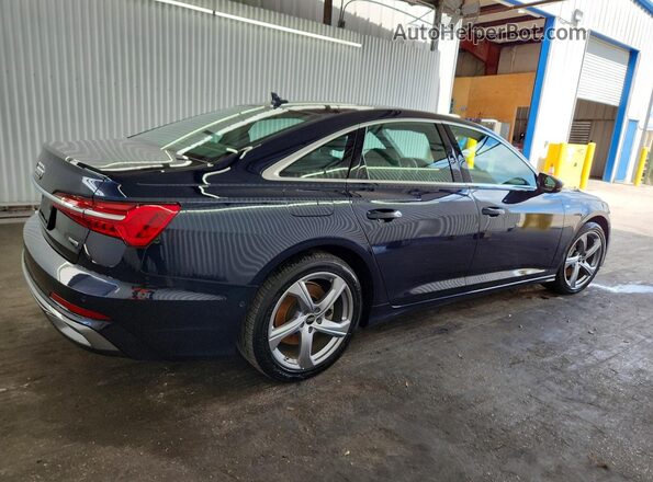 WAUL2BF24RN055463 2024 AUDI A6 Blue Հետևի աջ