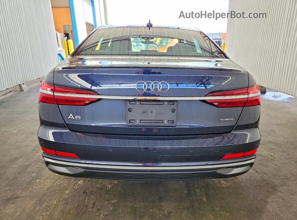 WAUL2BF24RN055463 2024 AUDI A6 Blue Հետևի տեսք