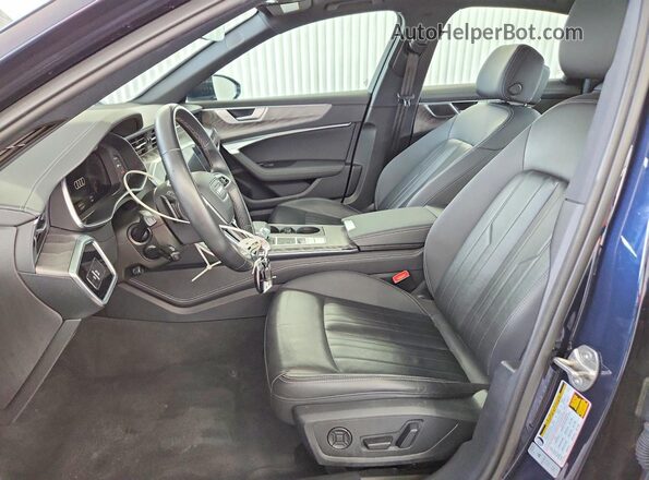 WAUL2BF24RN055463 2024 AUDI A6 Blue Սալոնի դիմացի տեսք