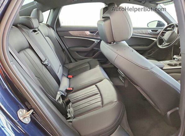 WAUL2BF24RN055463 2024 AUDI A6 Blue Հետևի նստատեղերի տեսք
