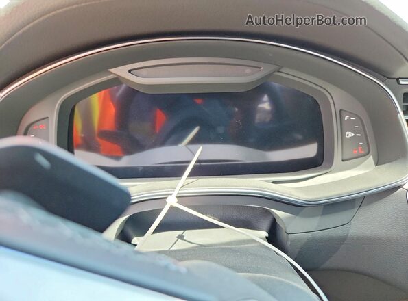 WAUL2BF25SN001286 2025 AUDI A6 Gray Instrument cluster view