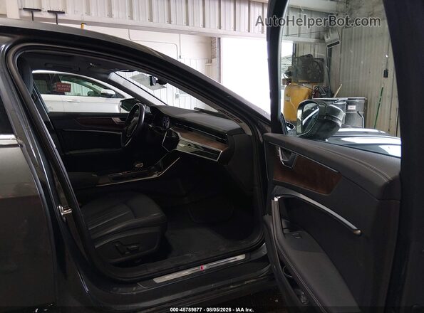 WAUL2BF28LN002563 2020 AUDI A6 Gray Widok wnętrza z przodu