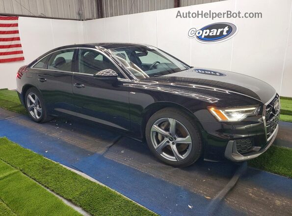 WAUL2BF28RN047558 2024 AUDI A6 Black Przód prawy