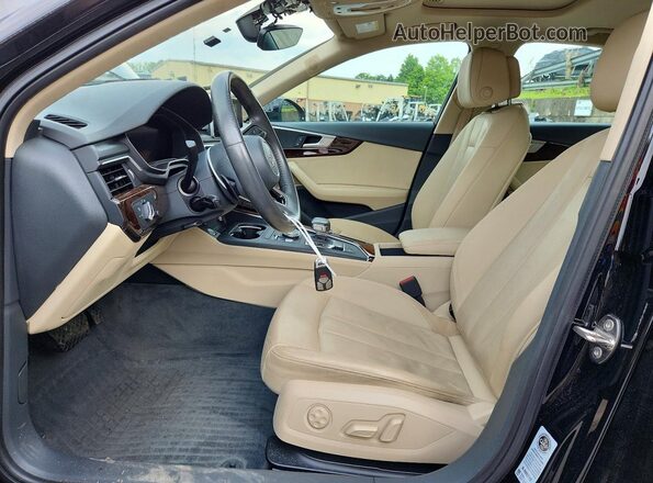 WAULMAF40JA086405 2018 AUDI OTHER Black Вид салону спереду