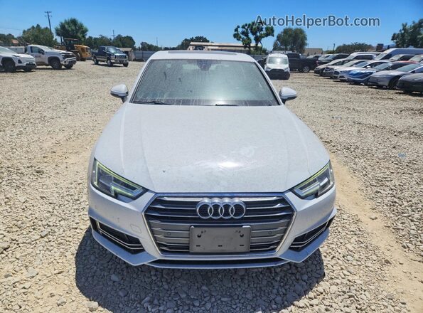 WAULMAF40JN012040 2018 AUDI A4 White Vista frontal