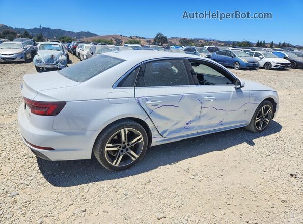 WAULMAF40JN012040 2018 AUDI A4 White Trasero derecho