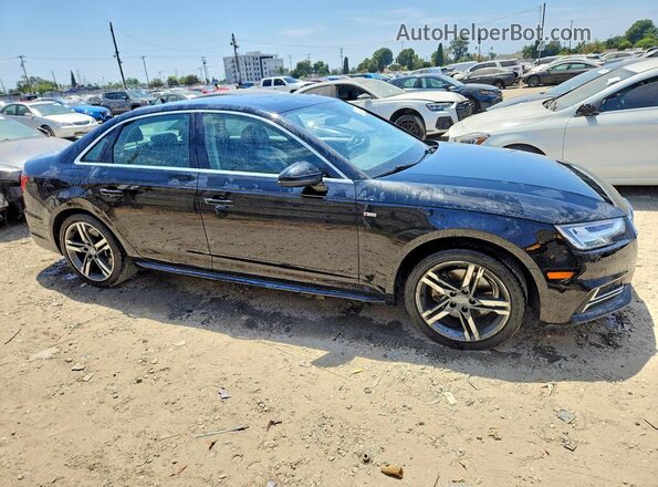 WAULMAF47JN002802 2018 AUDI A4 Black Front right