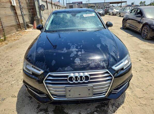 WAULMAF47JN002802 2018 AUDI A4 Black Front view