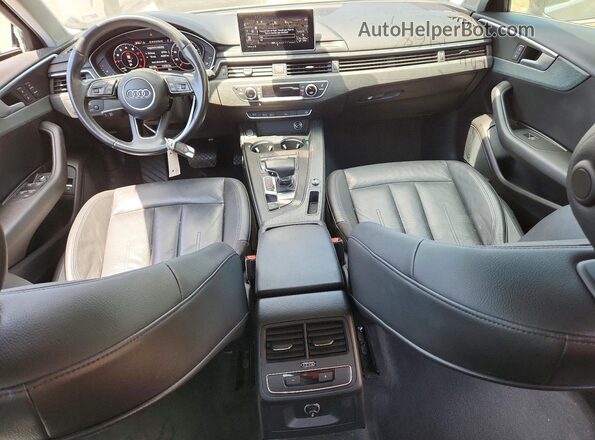 WAULMAF47JN002802 2018 AUDI A4 Black Dashboard view