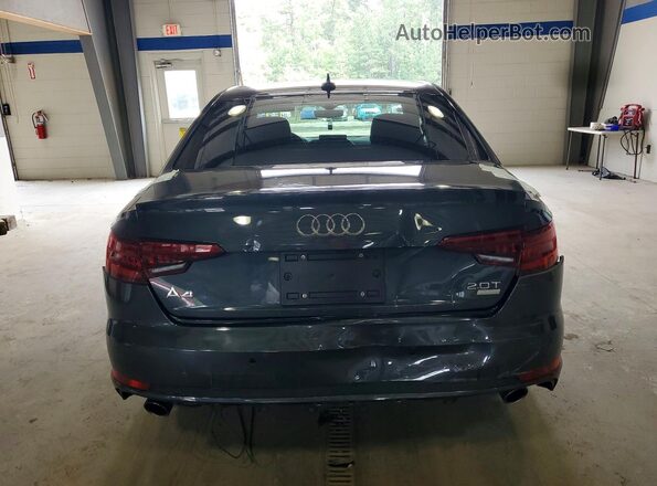 WAULMAF48JN020273 2018 AUDI A4 Серый Вид сзади